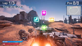 SciFi Racer Simulator screenshot 3