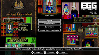 EGGCONSOLE Ys PC-8801mkIISR screenshot 5