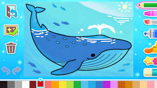 Coloring book series Aquarium screenshot 1