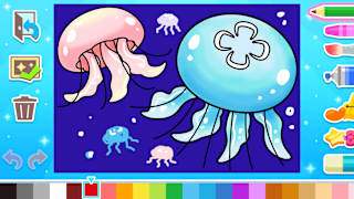Coloring book series Aquarium screenshot 2