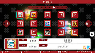 PICROSS S NAMCO LEGENDARY edition screenshot 3