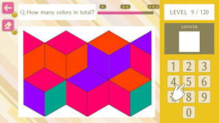 Simple Number-Based Color Sense IQ Test screenshot 4