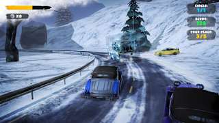 Car Racing Ice - Classic screenshot 1