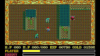 EGGCONSOLE Ys II PC-8801mkIISR screenshot 2