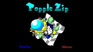 EGGCONSOLE TOPPLE ZIP PC-8801 screenshot 1