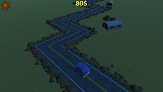 Highway Getaway: ZigZag Blocky Car screenshot 5