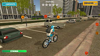 Express Courier Pro: Urban Bike Delivery Simulator 2024! screenshot 3