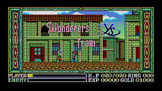 EGGCONSOLE WANDERERS FROM Ys PC-8801mkIISR screenshot 1