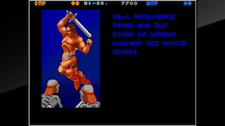 Arcade Archives Rastan Saga II screenshot 1