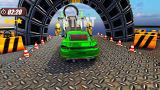 Racing Car Chaos: Extreme Stunt Showdown screenshot 1