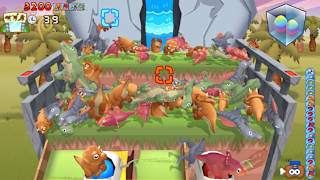 Throw it! Dinosaur Panic screenshot 2