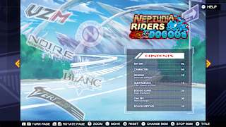 Neptunia Riders VS Dogoos Digital Art Book screenshot 1