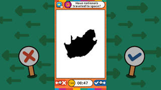 Swipe Right or Left Geography Binary Quiz screenshot 3