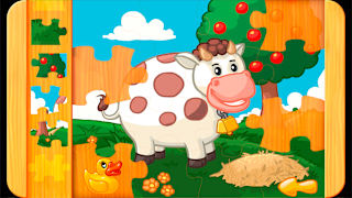 Animal Farm Jigsaw Games for Toddlers, Babies and Kids screenshot 1