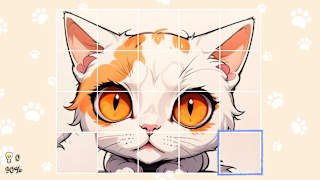 Puzzle World: Cute Cats screenshot 2