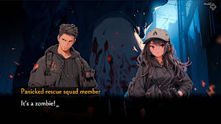 Love, Death & Mummies: Zombie Romance Visual Novel screenshot 5