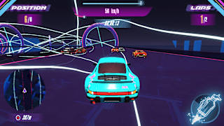 Cyber Racers: Retro Neon Punk Drift screenshot 1