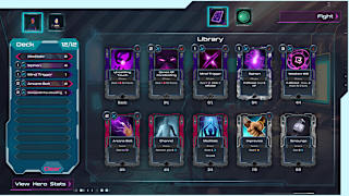 Metroplex Zero Sci-Fi Card Battler screenshot 5