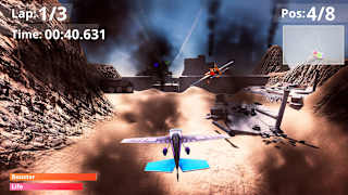 Sky Airplane Racer: Flight & Fight Simulator screenshot 2