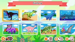Coloring book series Dinosaur Museum screenshot 4