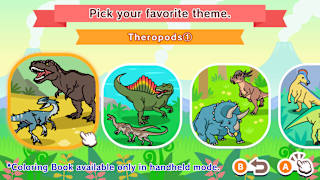 Coloring book series Dinosaur Museum screenshot 2