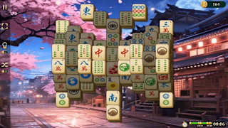 Shanghai Mahjong Solitaire Deluxe screenshot 2