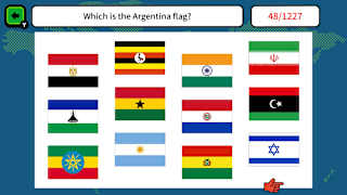 1000 Questions Quiz! national flag screenshot 1