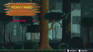 Heavy Hand: Pixel Tree Forest Fury screenshot 1
