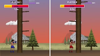 Heavy Hand: Pixel Tree Forest Fury screenshot 4