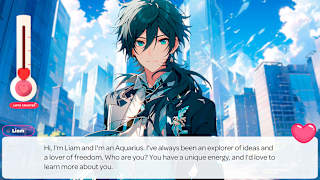Love Anime Boys Club: Language and Date Zodiac Signs screenshot 5