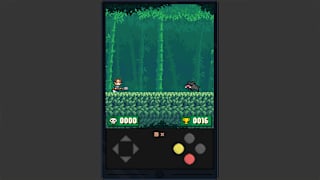 Bamboo Retro Run screenshot 1