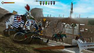 Mounted Knights Battle : Medieval Warrior Honor Simulator screenshot 3