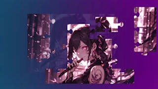 Beautiful Anime Puzzles - Rainy Days screenshot 1