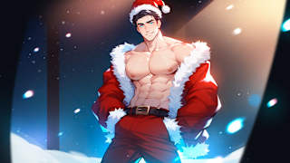 Anime Boys Dating: The night before Christmas and the tree screenshot 5