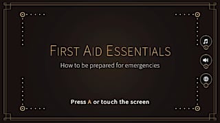 First aid essentials: How to be prepared for emergencies screenshot 1