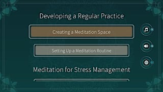 Meditation and mindfulness: How to live in the moment screenshot 2