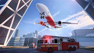 Airplane Flight Simulator : Dangerous Landings screenshot 2