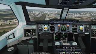 Airplane Flight Simulator : Dangerous Landings screenshot 1