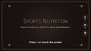 Sports Nutrition: How to fuel your body for peak performance screenshot 1