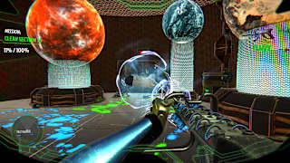 Space CleanUp: Cosmic Robot Disinfector screenshot 5