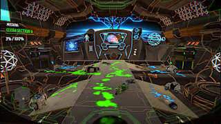 Space CleanUp: Cosmic Robot Disinfector screenshot 2
