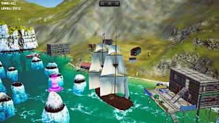 Ocean Driving: Boat Parking Simulator screenshot 2