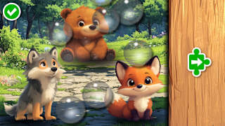Puzzle Adventures - Forest Animals screenshot 5