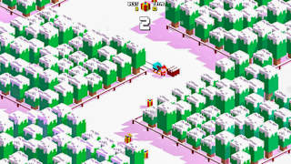 Retro Santa Run screenshot 2