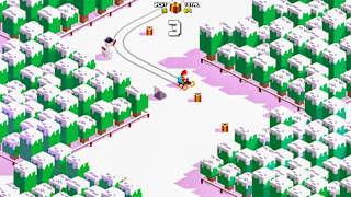 Retro Santa Run screenshot 1