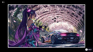 Anime Girls: JDM Car Passion Puzzle screenshot 2