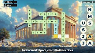 Crosswords: World Tour screenshot 1