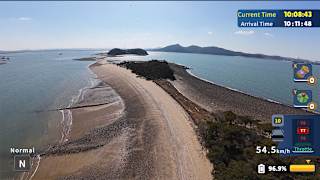 Korean Drone Flying Tour Garorim Bay screenshot 1