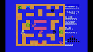 EGGCONSOLE PYRAMID WARP MSX screenshot 2