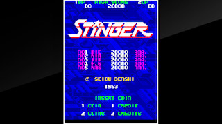 Arcade Archives STINGER screenshot 1